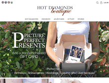 Tablet Screenshot of hotdiamonds.co.uk